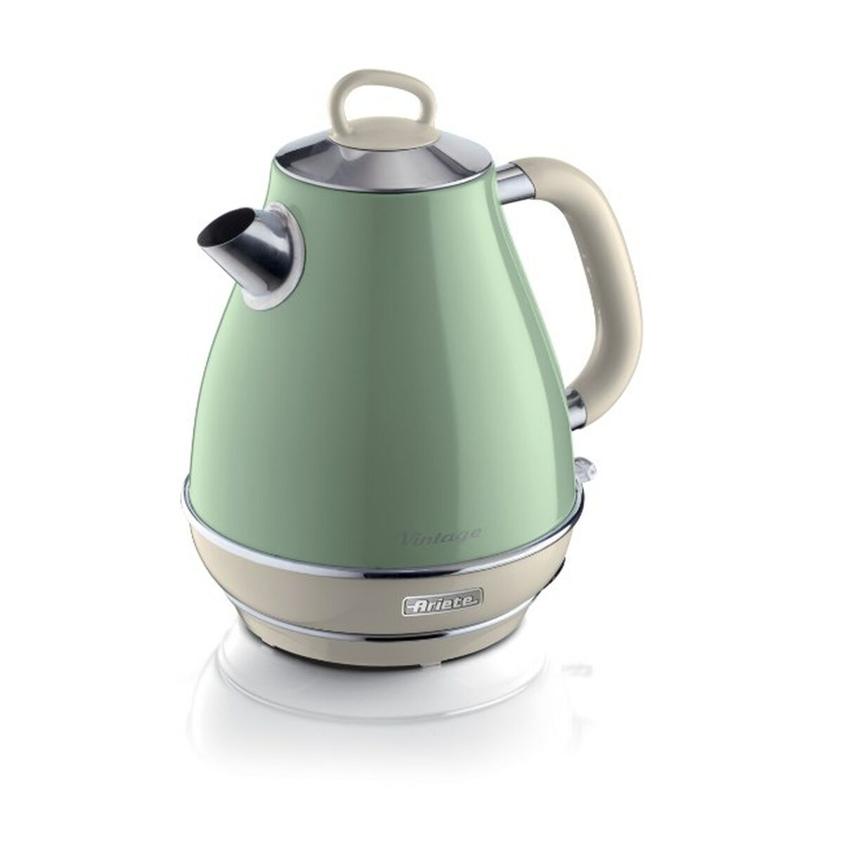 Vattenkokare Ariete 2869 Beige metallic Oliv Metall Rostfritt stål 2000 W 1,7 L - 2
