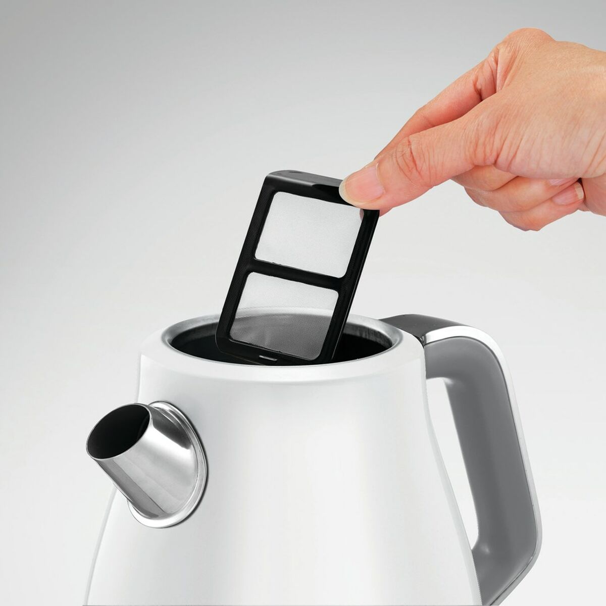 Vattenkokare Morphy Richards Evoke Vit Metall 2200 W 1,5 L - 2