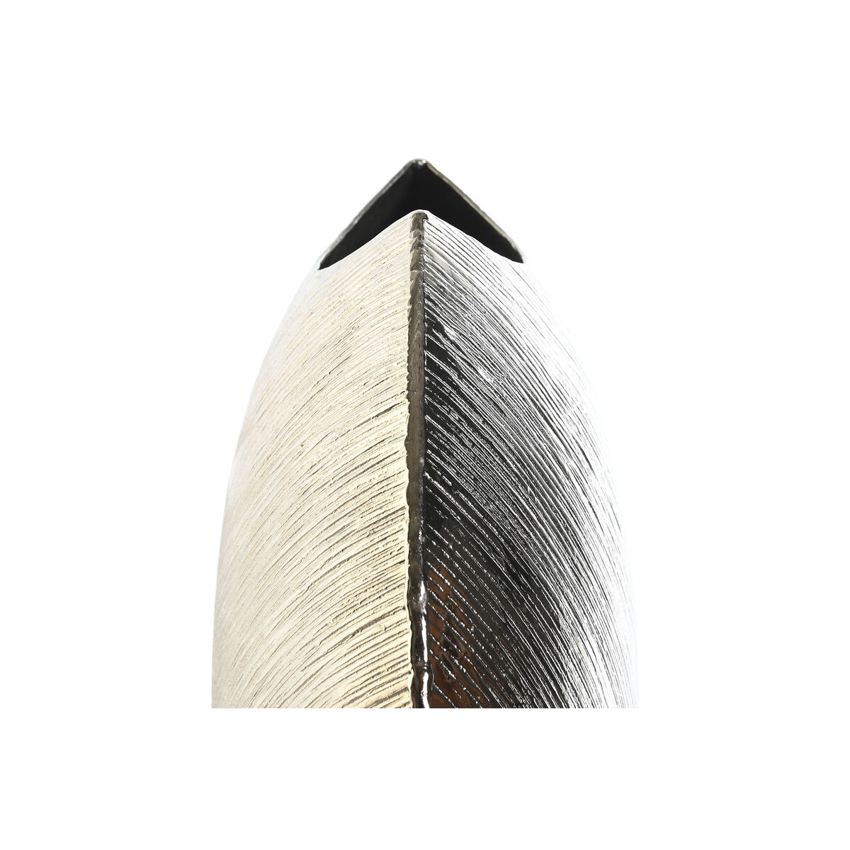 Vas DKD Home Decor Silvrig Gyllene Aluminium Modern 27 x 13 x 33 cm (2 antal) - 2