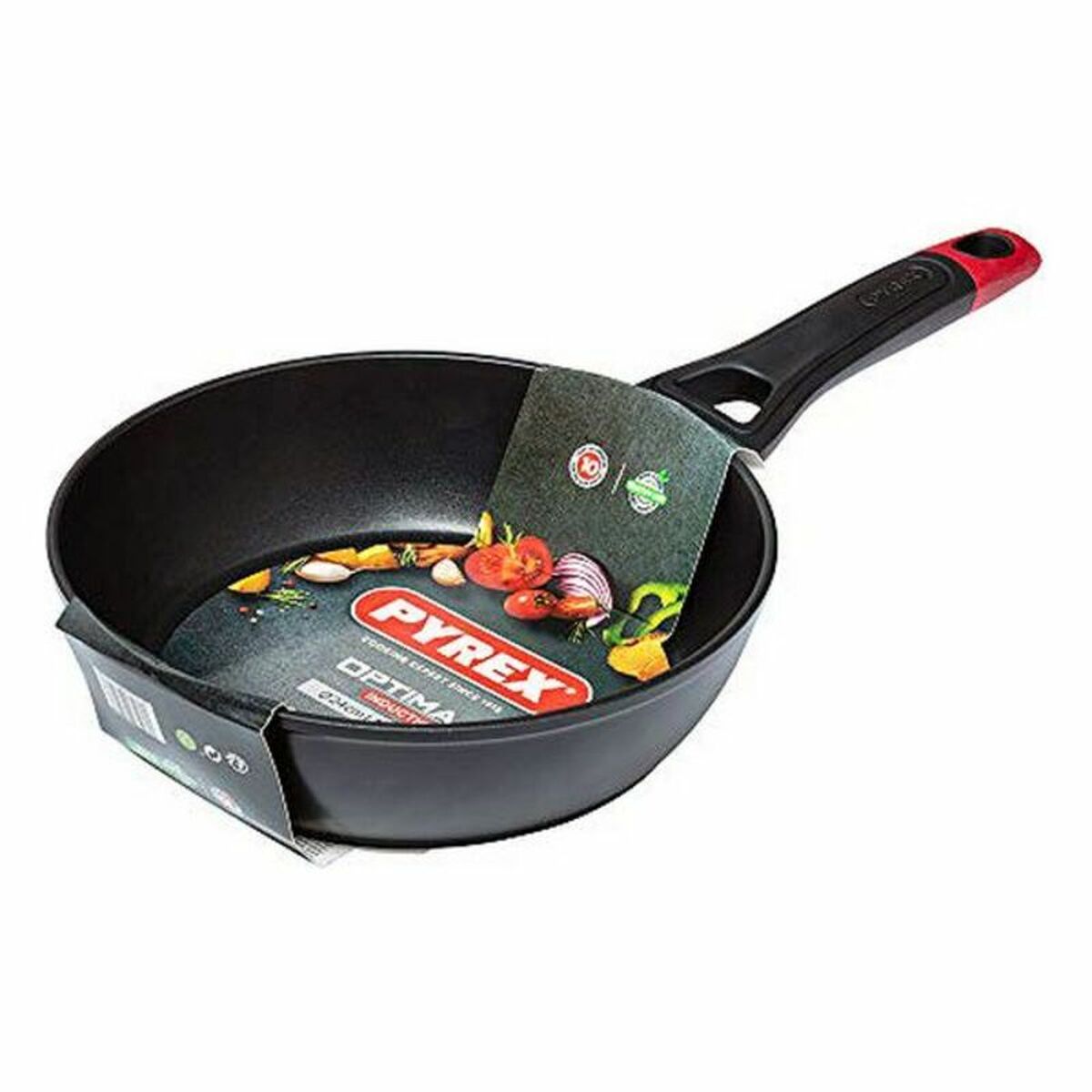 Non-stick-panna Pyrex Optima+ Aluminium 3,5 mm, Mått: 28 cm - 6