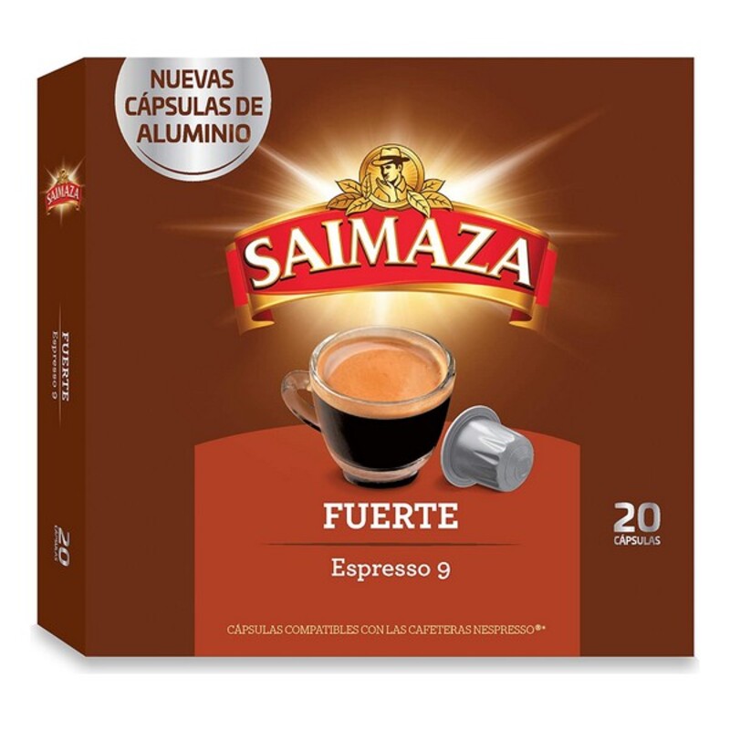Kaffekapslar Saimaza Espresso 9 (20 uds)