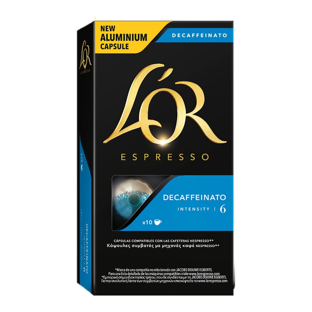 Kaffekapslar L'Or Descaffeinato 6 (10 uds)