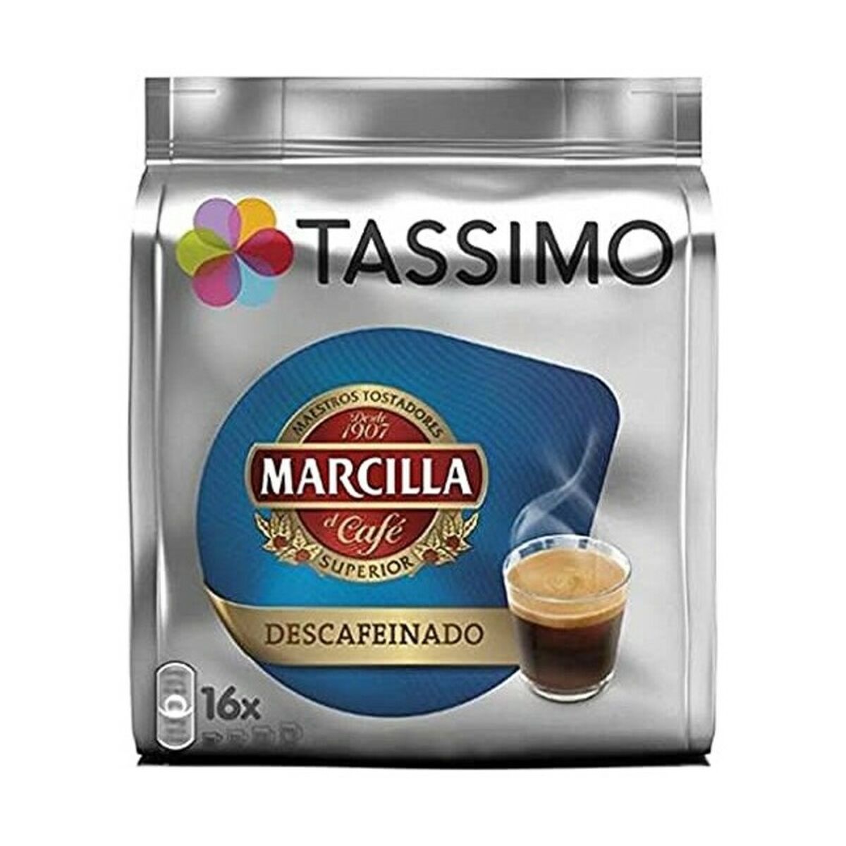 Kaffekapslar Marcilla Koffeinfritt (16 uds) - 2
