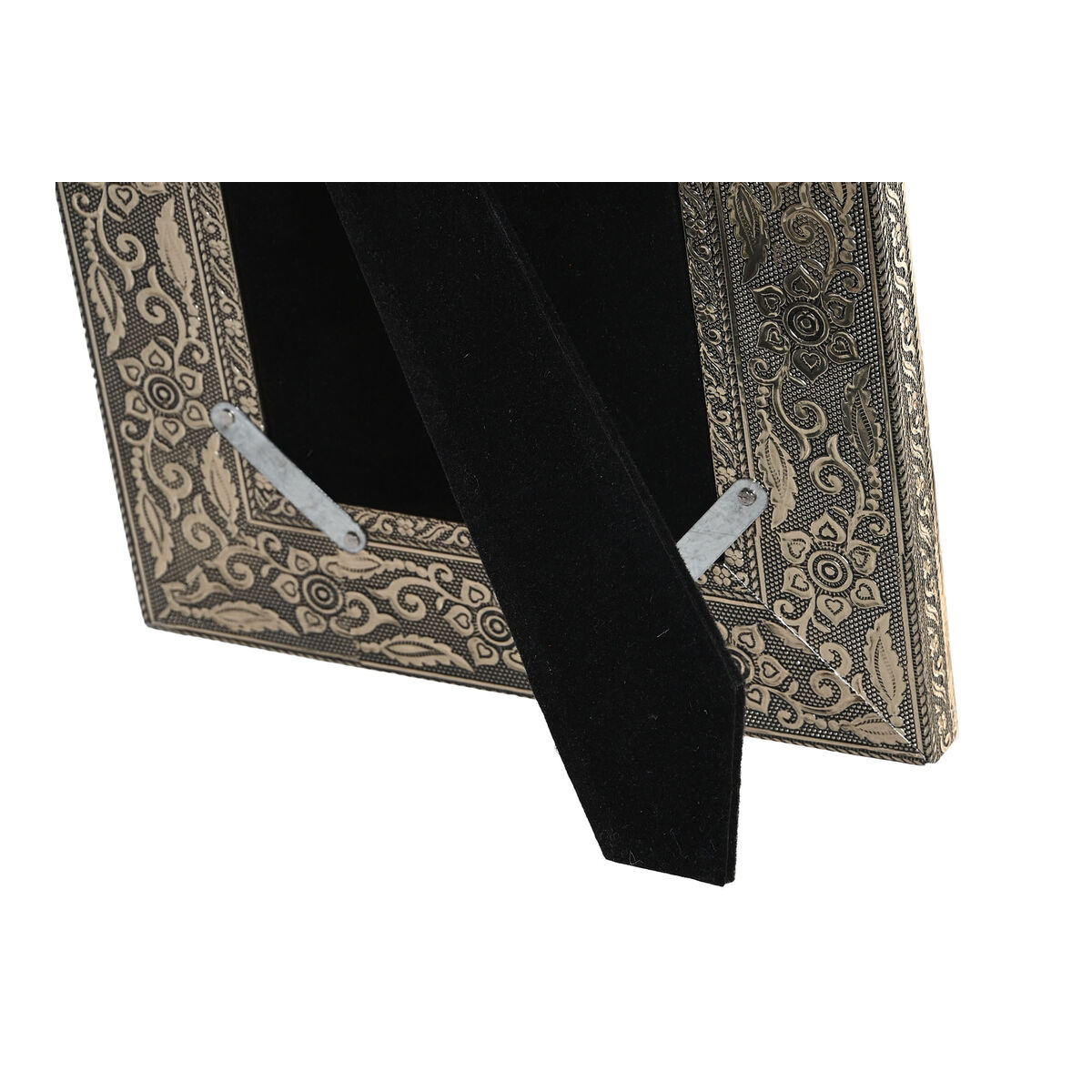 Fotoram DKD Home Decor 20 x 1 x 25 cm Champagne Trä Aluminium Indier - 2