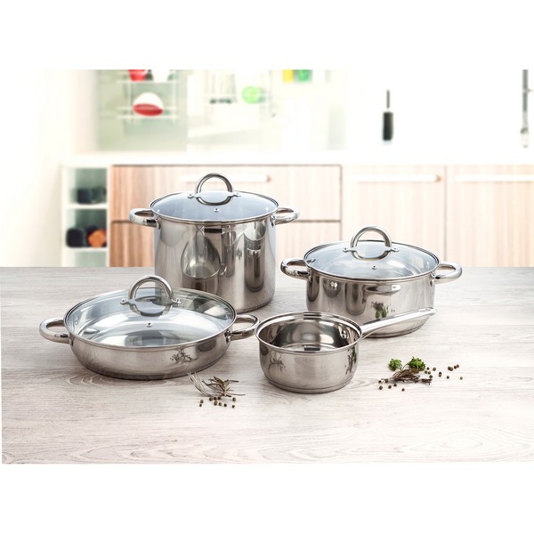Gryta med lock Quid Ottawa Rostfritt stål (24 cm) - 4
