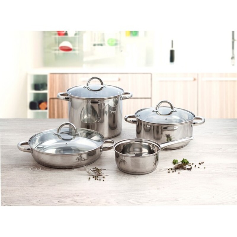 Gryta med lock Quid Ottawa Rostfritt stål (24 cm) - 9