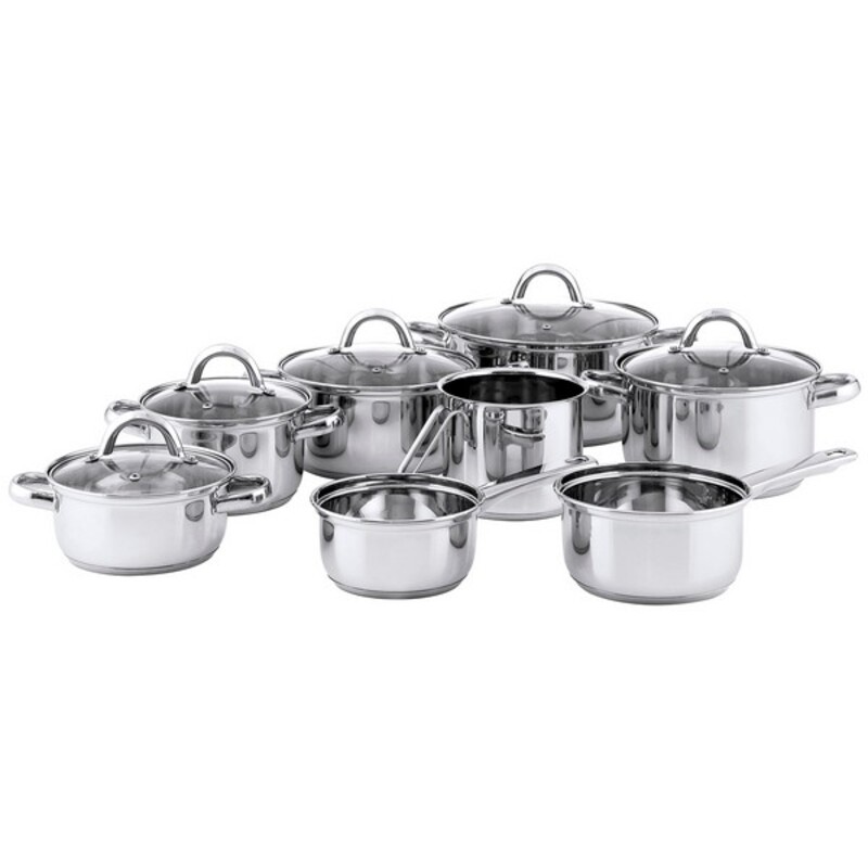 Gryta med lock Quid Ottawa Rostfritt stål (24 cm) - 10