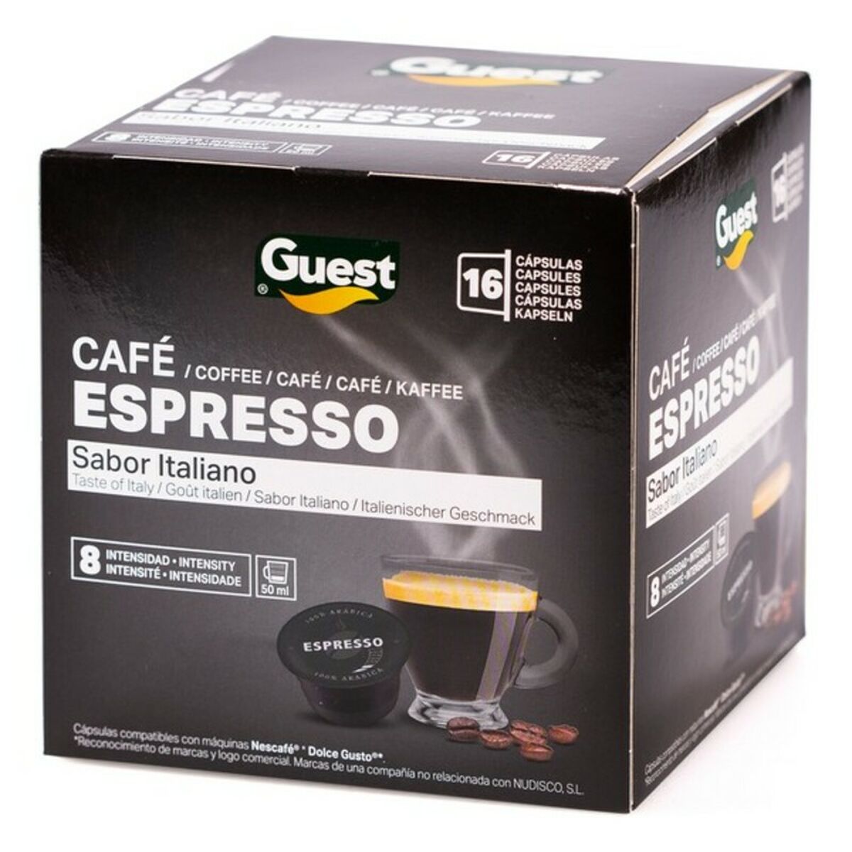 Kaffekapslar Espresso Guest (16 uds) - 2
