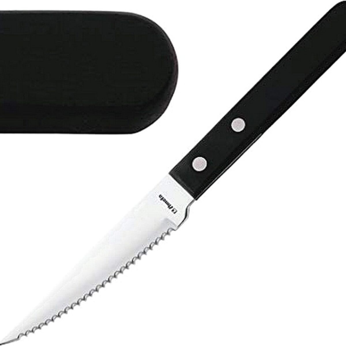 Knivset Amefa Såg Metall Rostfritt stål 12 antal (21,2 cm) - 2