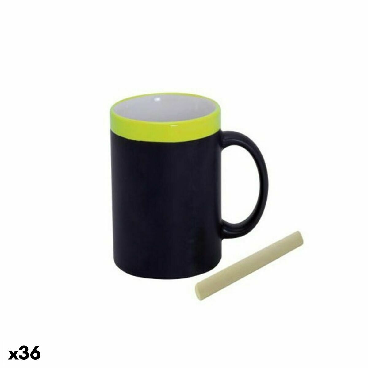 Kritmuggen Top Can Cap 143272 (350 ml) (36 antal), Färg: Gul