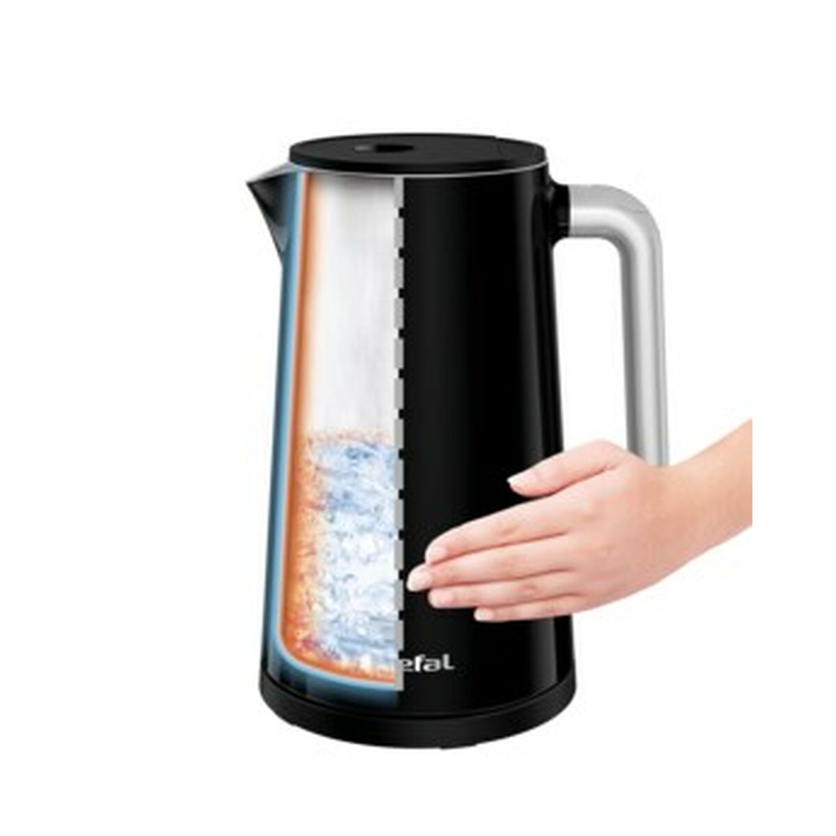Vattenkokare Tefal KO851  Svart Plast 1800 W 1,7 L - 2
