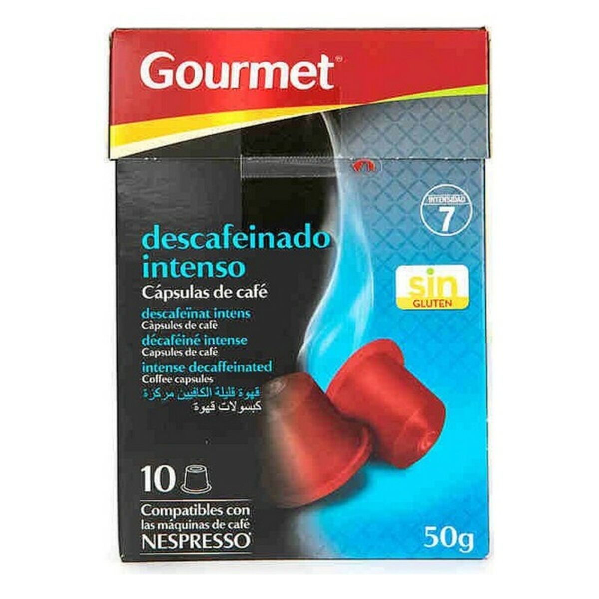 Kaffekapslar Gourmet Koffeinfritt (10 uds) - 2