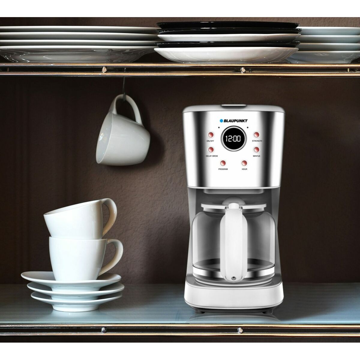 Kaffebryggare Blaupunkt CMD802WH 900 W 1,5 L - 2