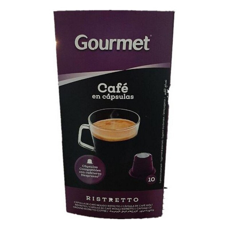 Kaffekapslar Gourmet Ristretto  (10 uds)