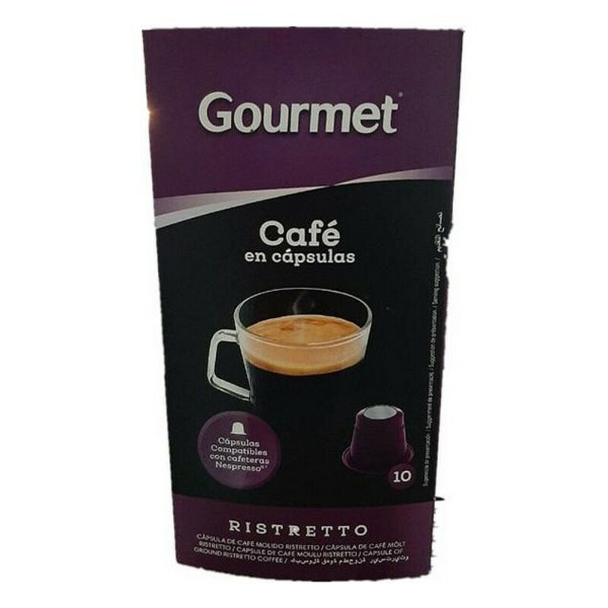 Kaffekapslar Gourmet Ristretto  (10 uds) - 2