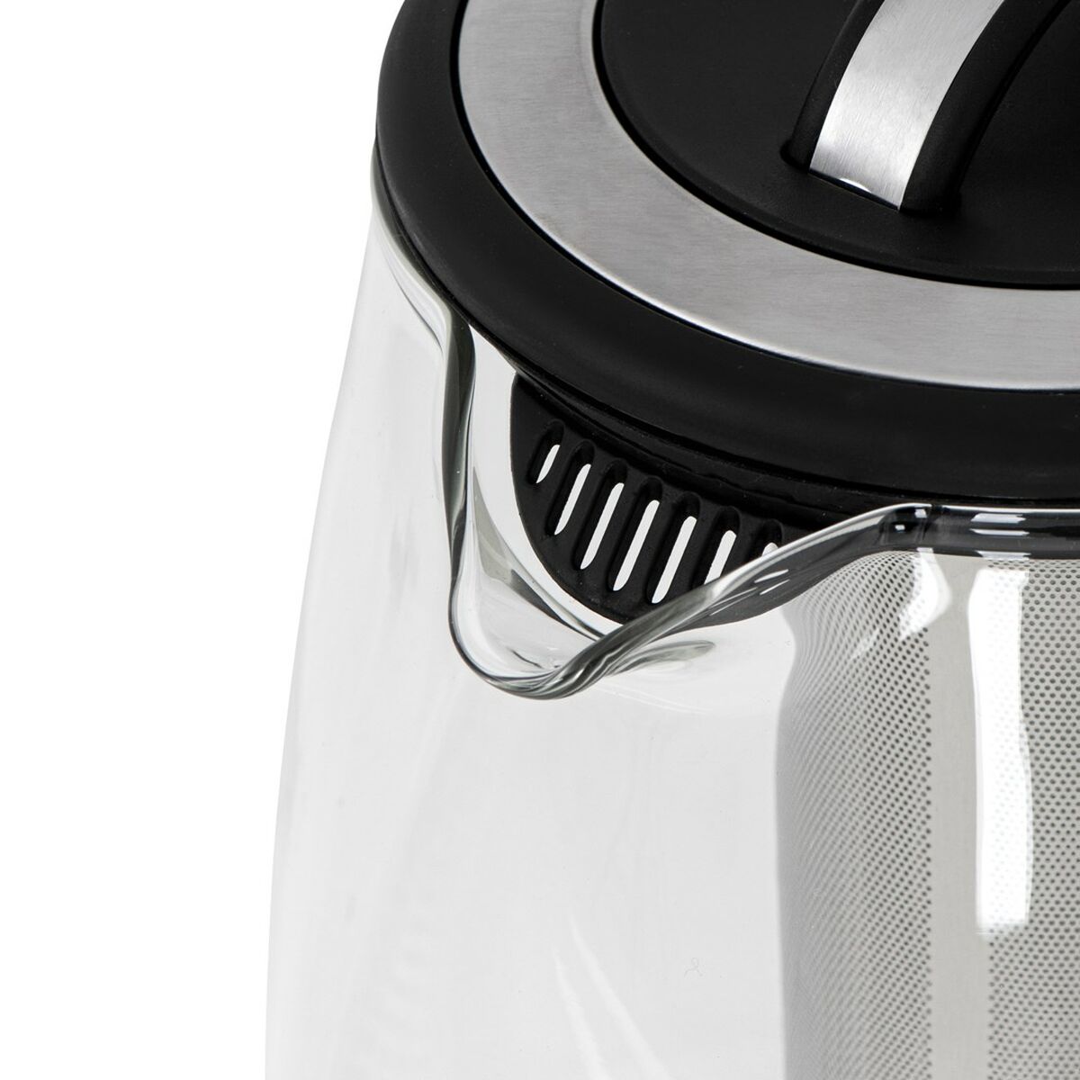 Vattenkokare Adler CR 1290 Svart Glas 2200 W 2 L - 2