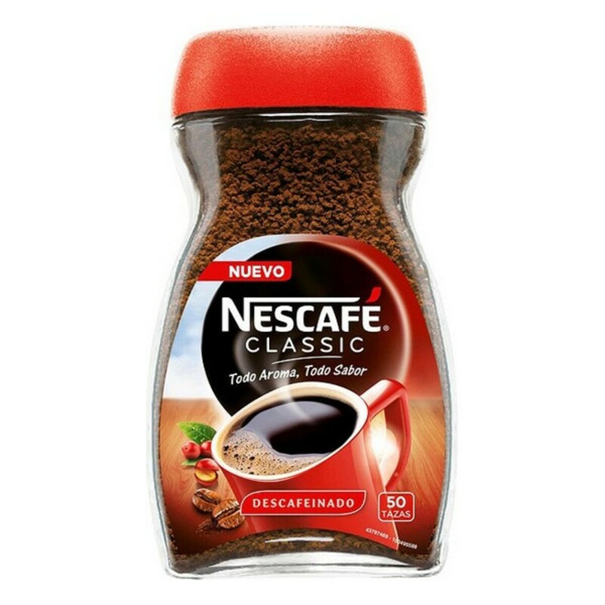 Soluble Coffee Nescafé Koffeinfritt (100 g) - 2