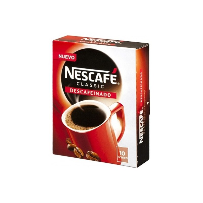 Soluble Coffee Nescafé Koffeinfritt (10 uds)