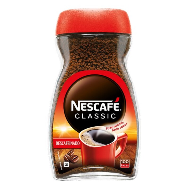 Soluble Coffee Classic Nescafé Koffeinfritt (200 g)