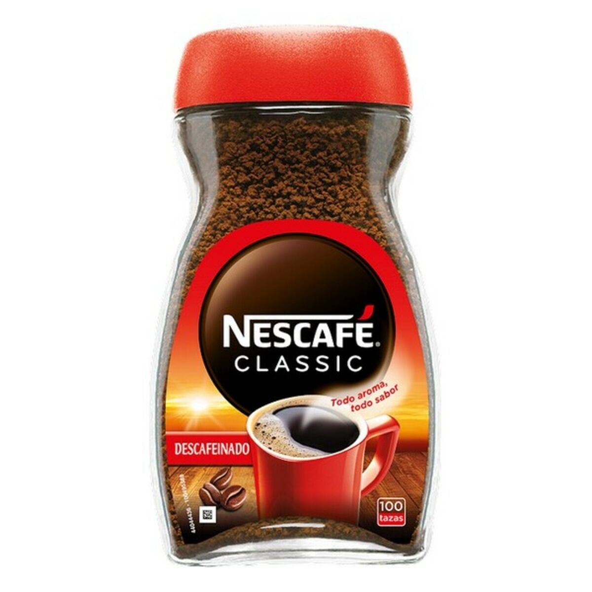 Soluble Coffee Classic Nescafé Koffeinfritt (200 g) - 2