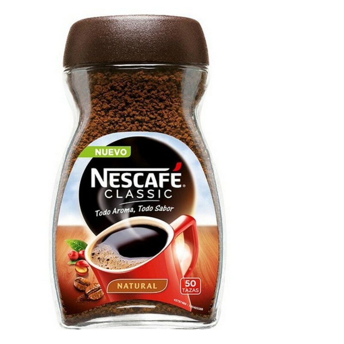 Soluble Coffee Nescafé Classic Natural (100 g) - 2