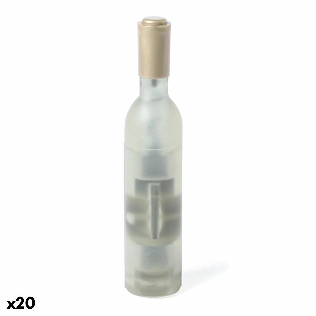Korkskruvar i vinflaskform 143793 (20 antal), Färg: Rosa