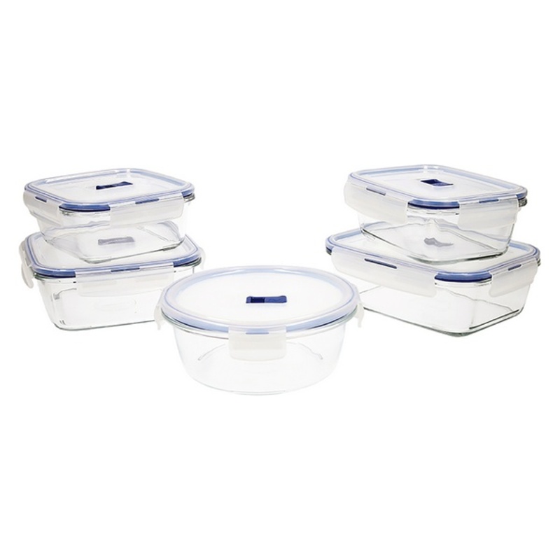 Lunchlådor, set Luminarc Pure Box Active (5 pcs) Glas (5) - 7