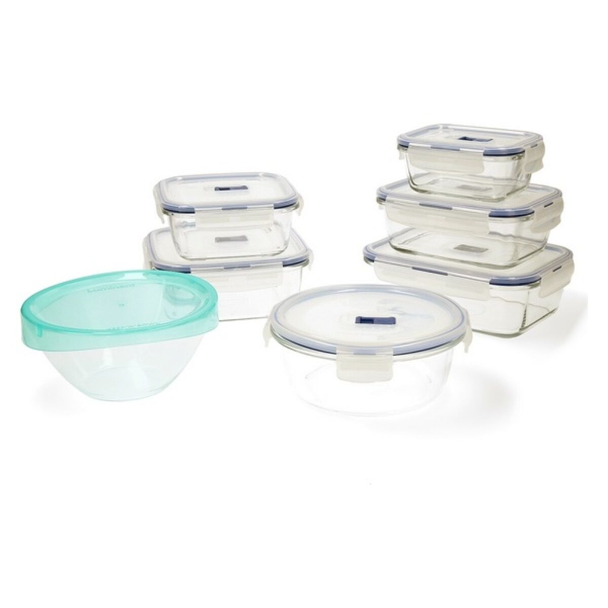Lunchlådor, set Luminarc Pure Box Active (7 pcs) Glas (7 pcs) - 13