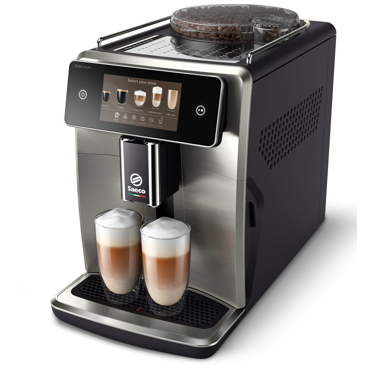 Superautomatisk kaffebryggare Saeco SM8785 Svart metallic Metall Ja 15 bar 1,7 L - 2