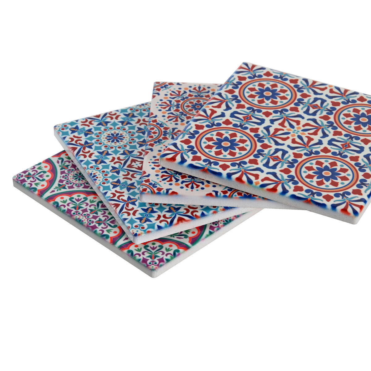 Underlägg DKD Home Decor 10,8 x 10,8 x 0,7 cm - 2