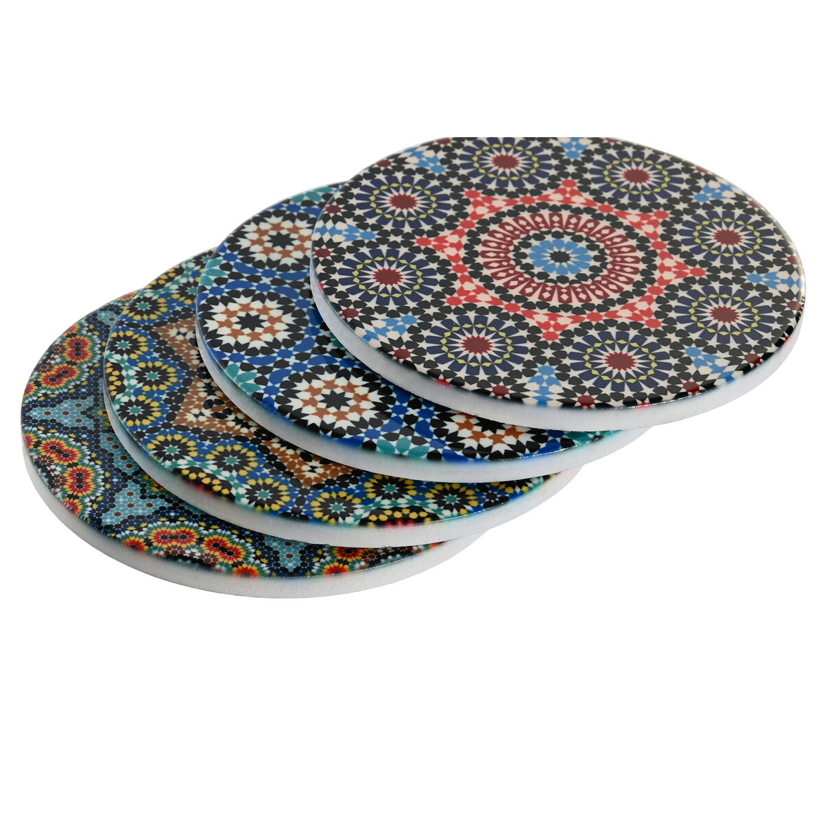 Underlägg DKD Home Decor 10,8 x 10,8 x 0,7 cm - 2