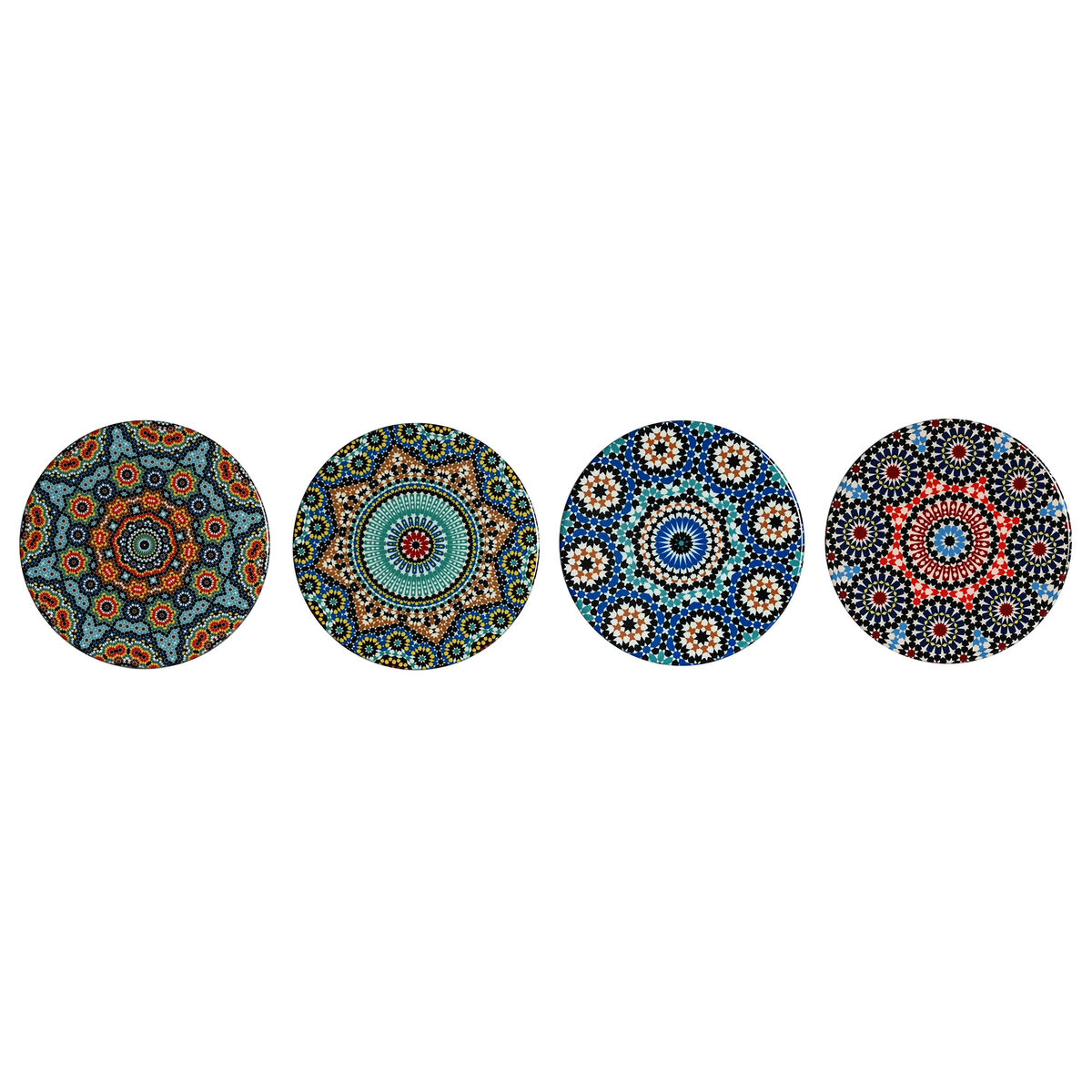 Underlägg DKD Home Decor 10,8 x 10,8 x 0,7 cm