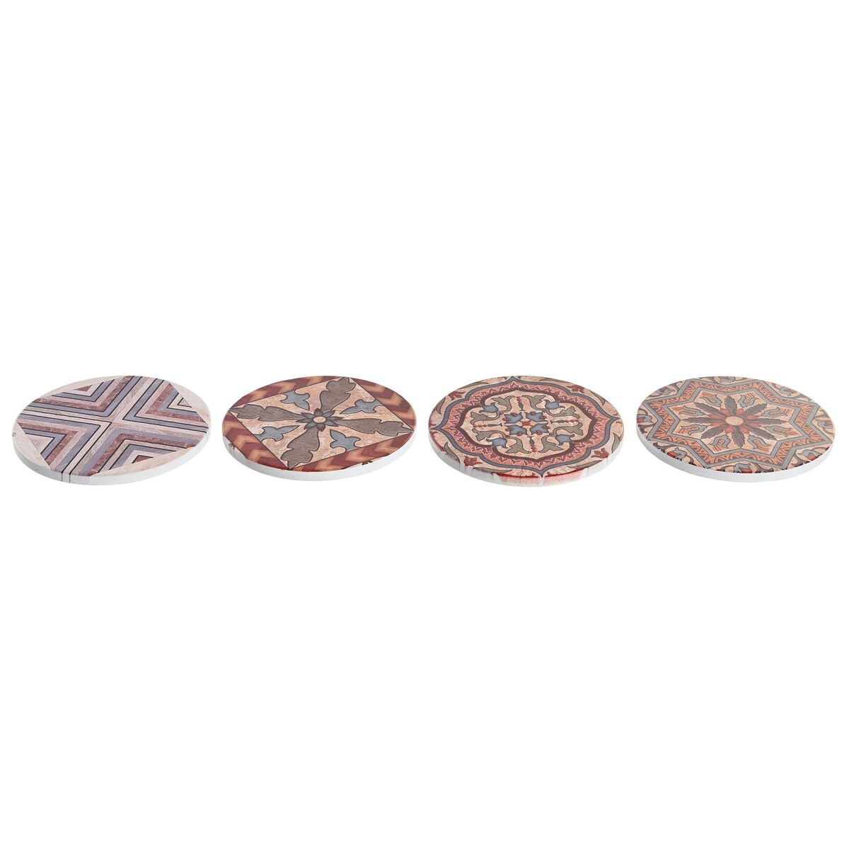 Underlägg DKD Home Decor 10,8 x 10,8 x 0,7 cm - 3