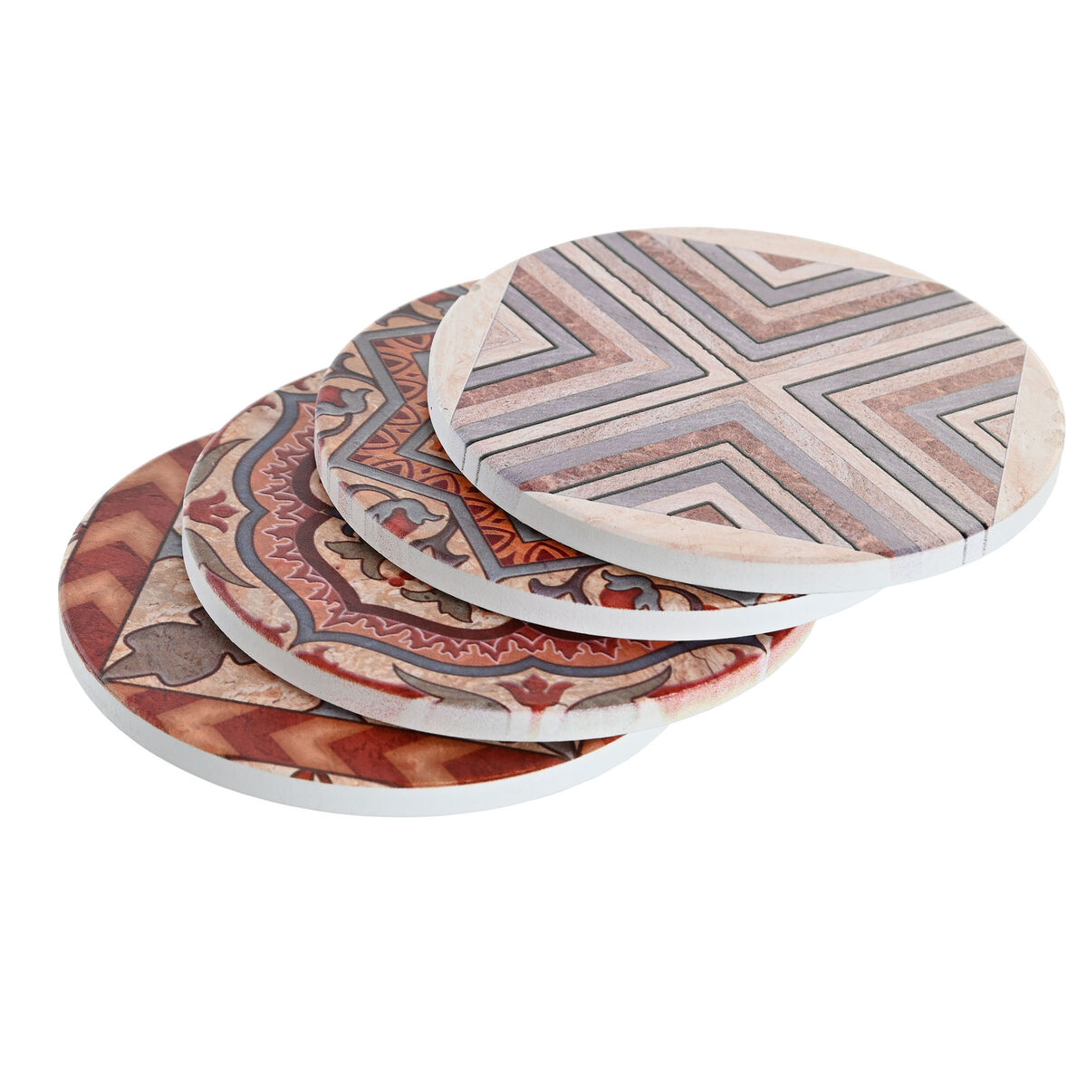 Underlägg DKD Home Decor 10,8 x 10,8 x 0,7 cm - 2