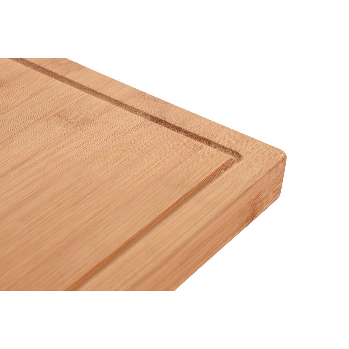 Skärbräda DKD Home Decor Naturell Bambu Rektangulär 33 x 24 x 3 cm - 2
