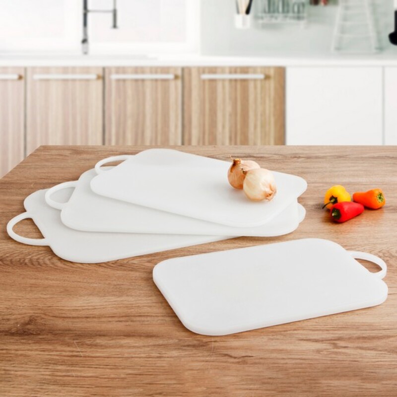 Skärbräda Quid Renova Vit Plast, Mått: 31 x 22 x 0,6 cm - 4