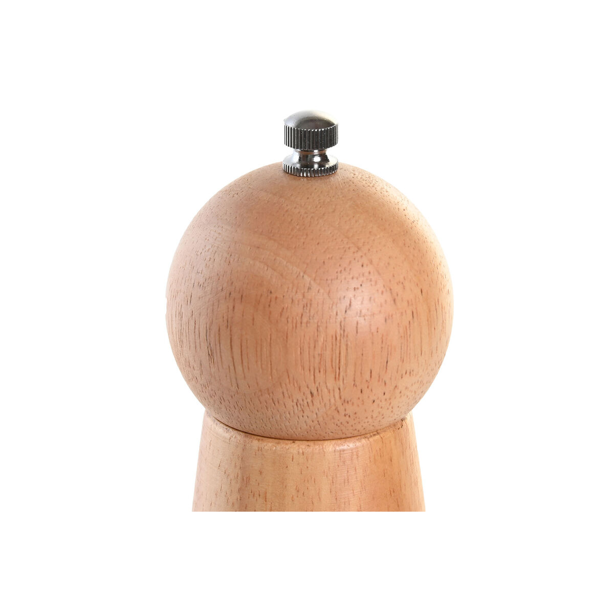Pepparkvarn DKD Home Decor 6 x 6 x 21 cm Naturell Rostfritt stål Bambu - 2