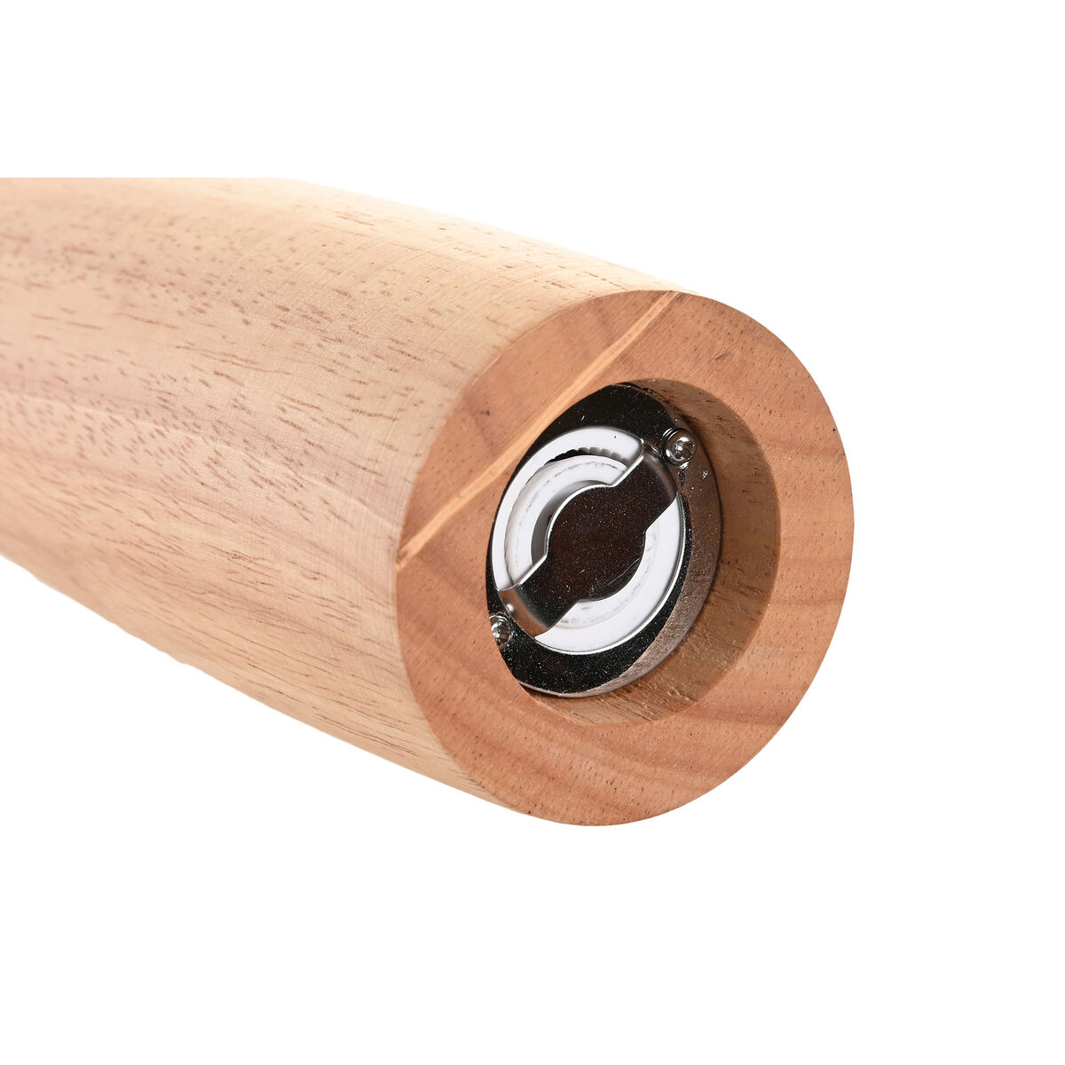 Pepparkvarn DKD Home Decor 6 x 6 x 21 cm Naturell Rostfritt stål Bambu - 3