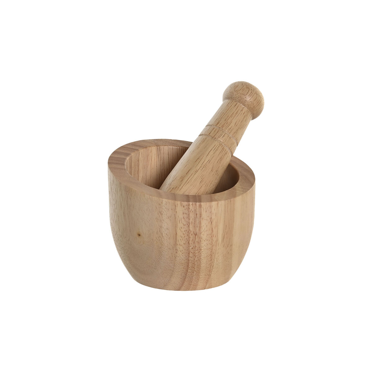 Mortel DKD Home Decor 12 x 12 x 14,5 cm Bambu - 2