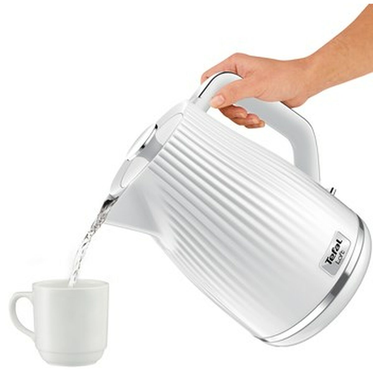 Vattenkokare Tefal KO250130  Vit 2400 W 1,7 L - 2