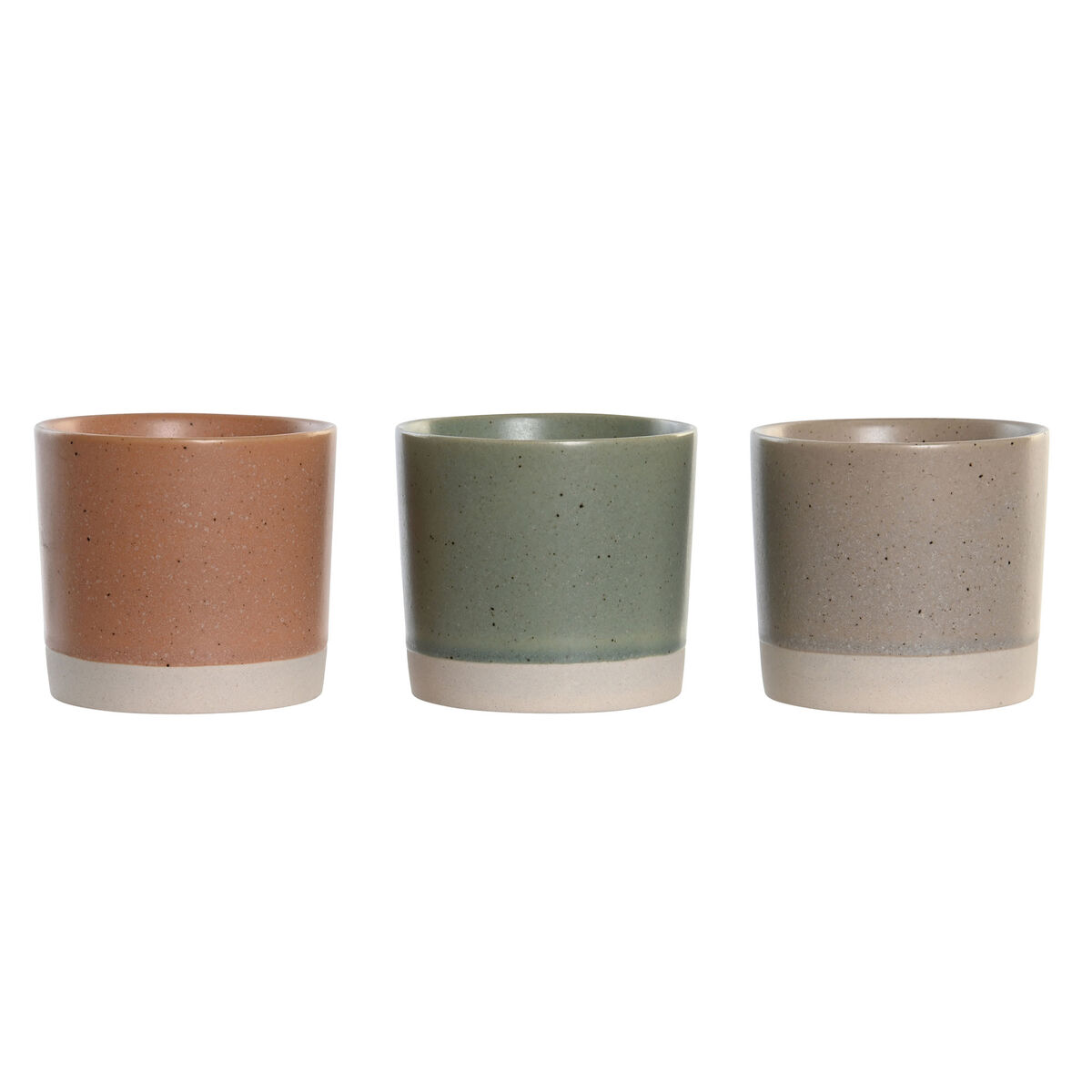 Tilltuggsset DKD Home Decor 28 x 18,8 x 1,5 cm Porslin Multicolour Bambu 10 Delar Skandinavisk - 3