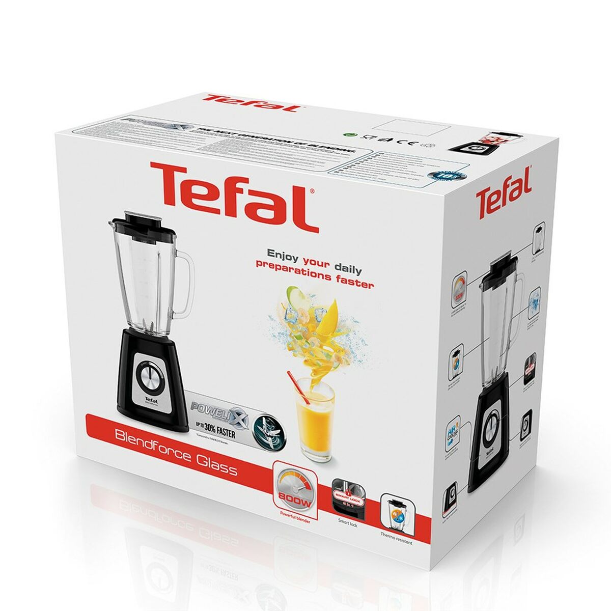Glasmixer Tefal BL4358 Svart 800 W - 2