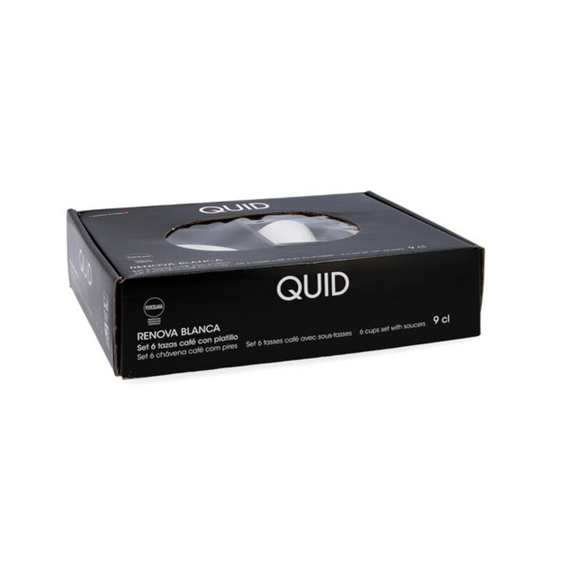 Set med kaffekoppar Quid Revova (12 pcs) 9 cl - 3