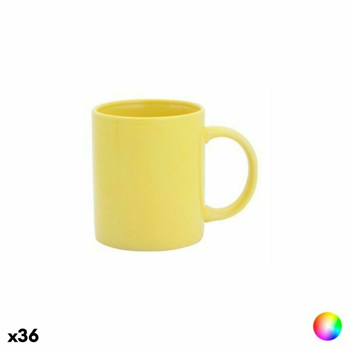 Keramikmugg Top Can Cap 143963 (370 ml) (36 antal), Färg: Gul
