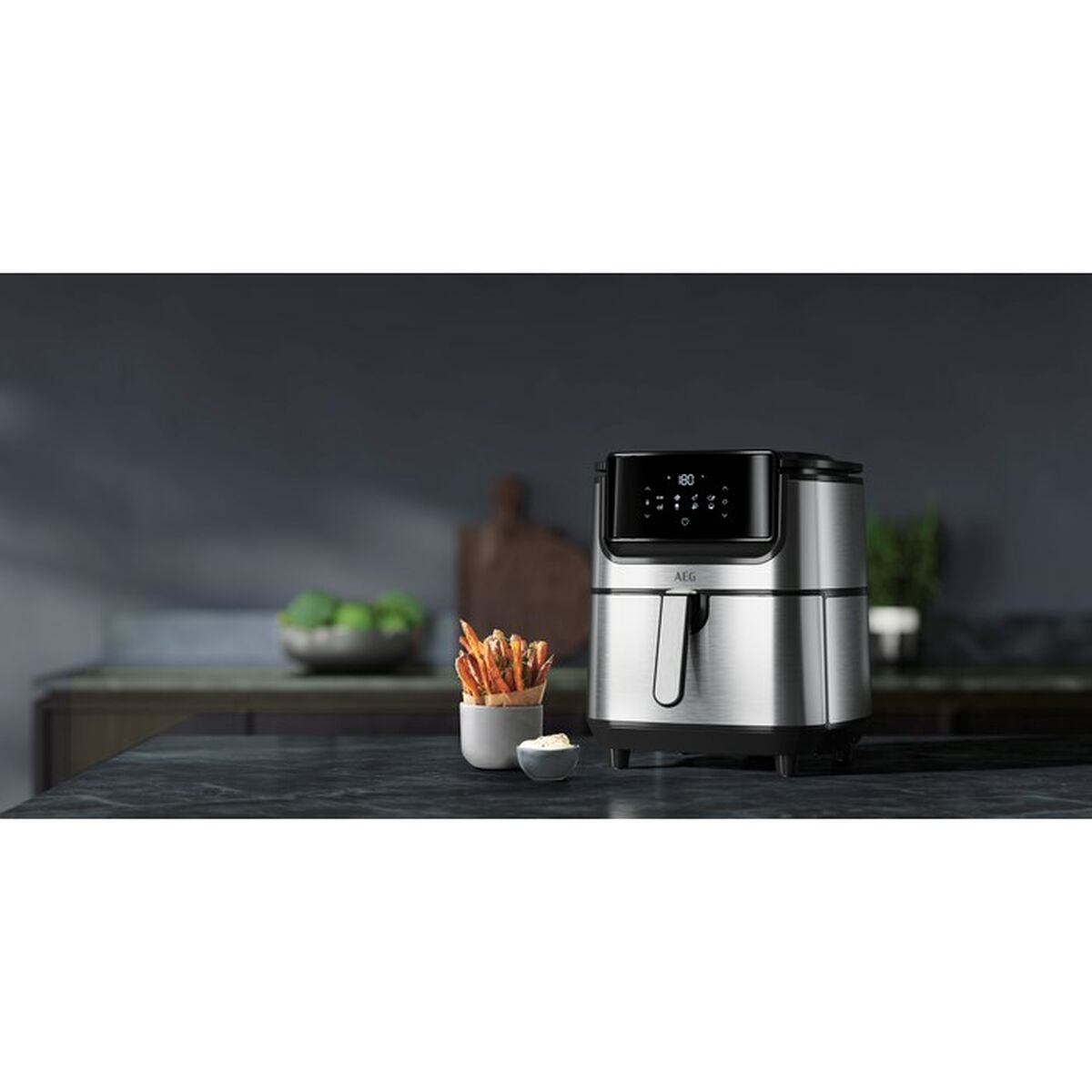 Oljefri Fritös AEG AF6-1-6ST Svart 1800 W 5,4 L - 2