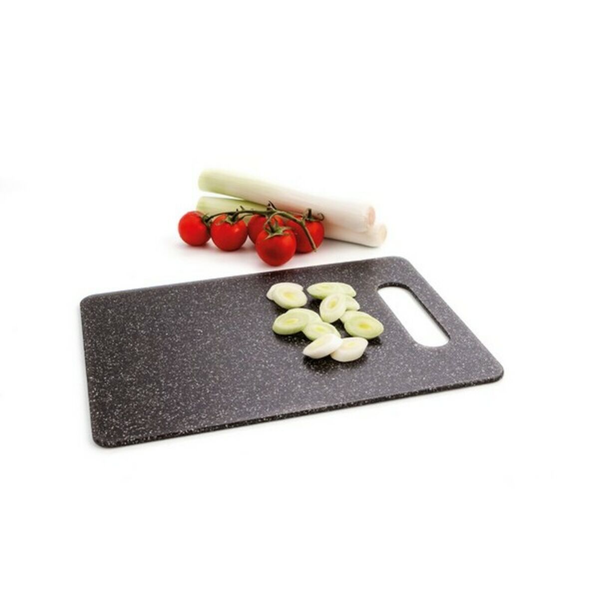 Skärbräda Quid Renova Quarz Grå Plast, Mått: 34,5 x 24,5 x 0,55 cm - 8