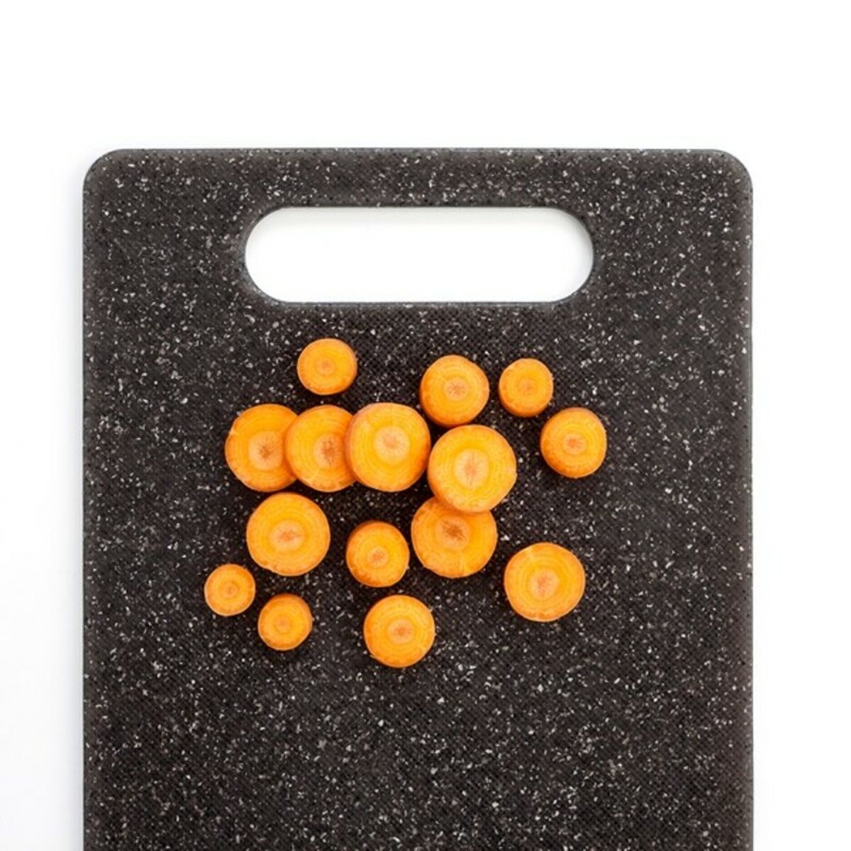 Skärbräda Quid Renova Quarz Grå Plast, Mått: 34,5 x 24,5 x 0,55 cm - 9