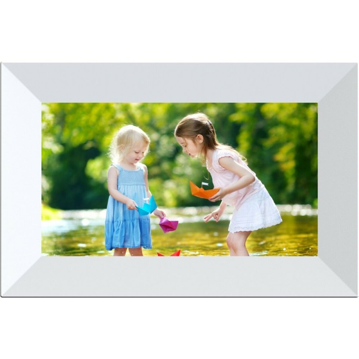 Digital fotoram Denver Electronics PFF-726WHITE 7" Vit