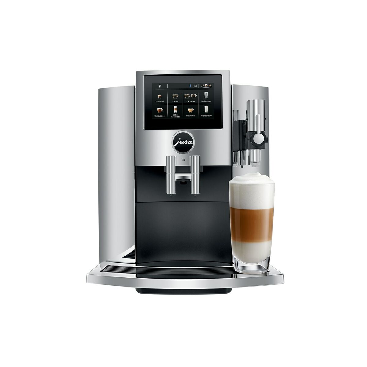 Superautomatisk kaffebryggare Jura S8 Svart Ja 1450 W 15 bar