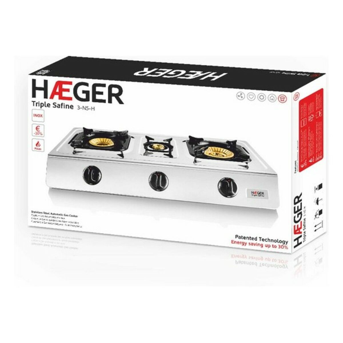 gaskök Haeger 3-N5-H - 2